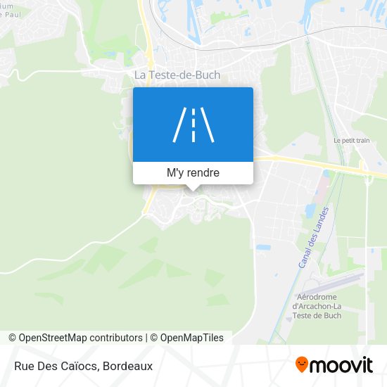 Rue Des Caïocs plan