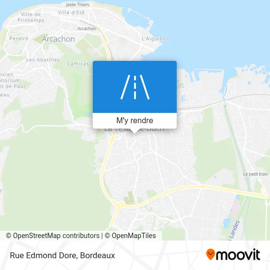 Rue Edmond Dore plan