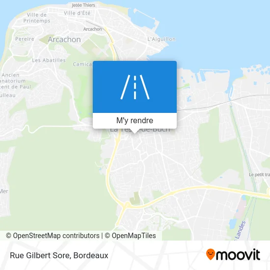 Rue Gilbert Sore plan