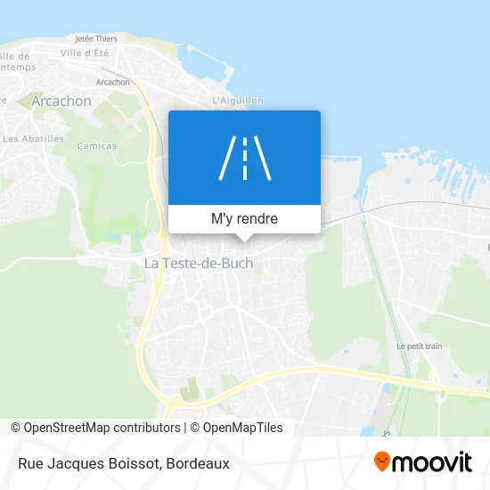 Rue Jacques Boissot plan