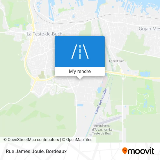 Rue James Joule plan