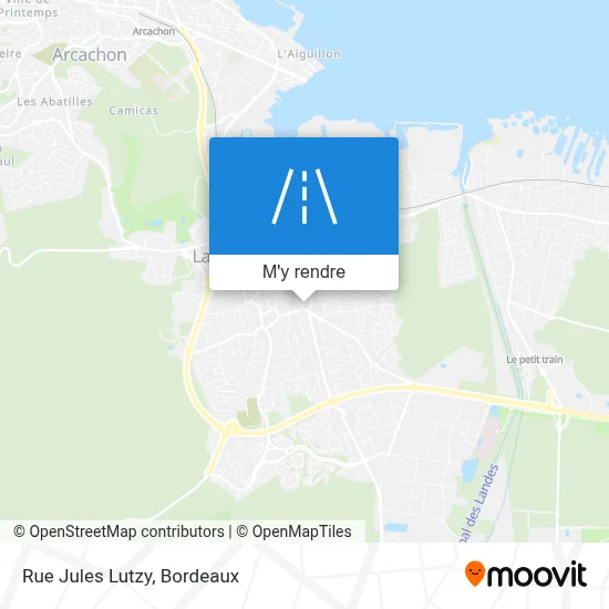 Rue Jules Lutzy plan