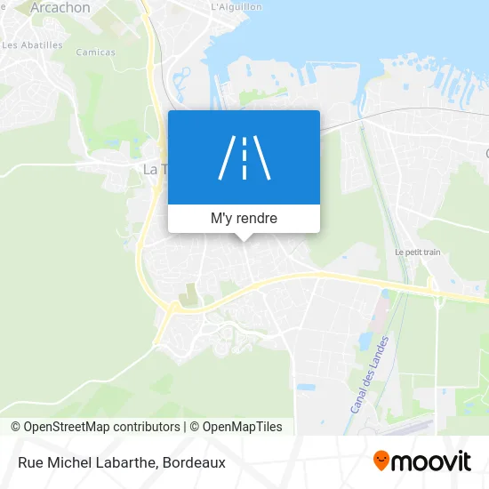 Rue Michel Labarthe plan