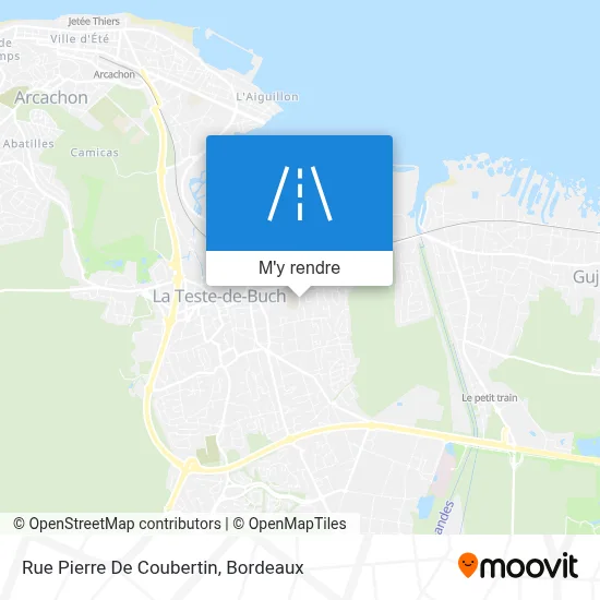 Rue Pierre De Coubertin plan