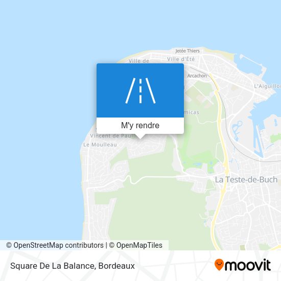 Square De La Balance plan