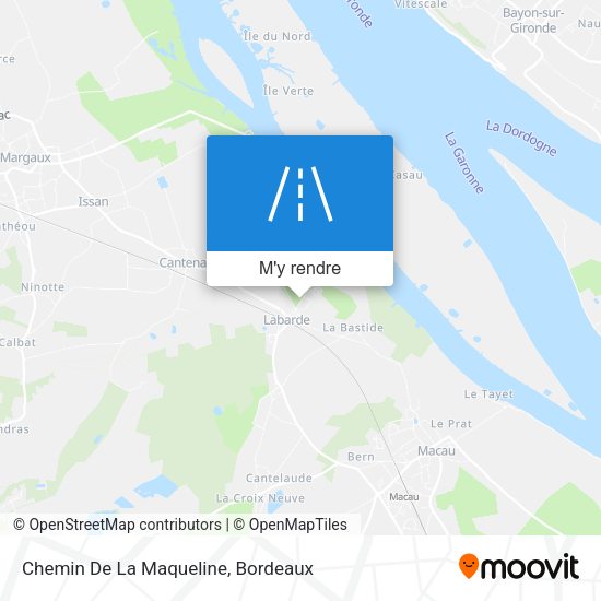 Chemin De La Maqueline plan