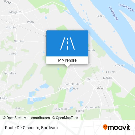 Route De Giscours plan