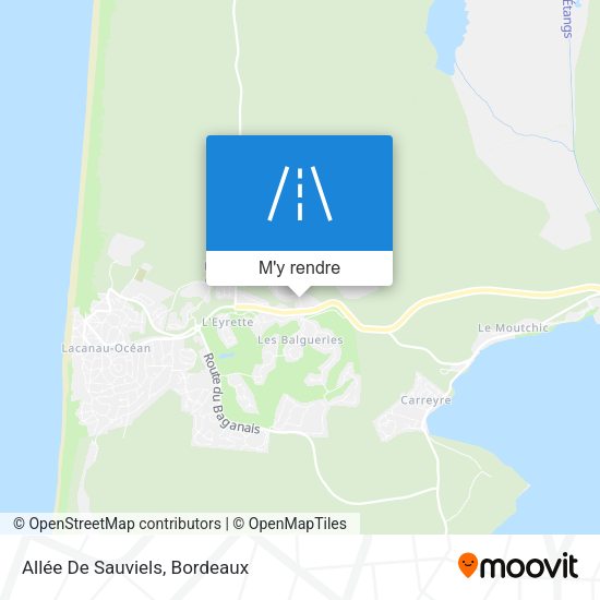 Allée De Sauviels plan