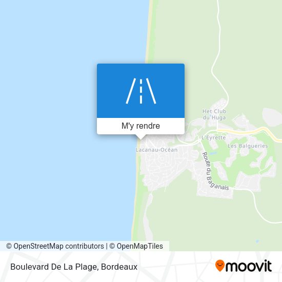 Boulevard De La Plage plan