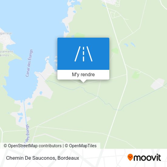 Chemin De Sauconos plan