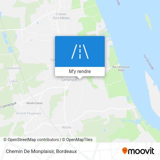 Chemin De Monplaisir plan