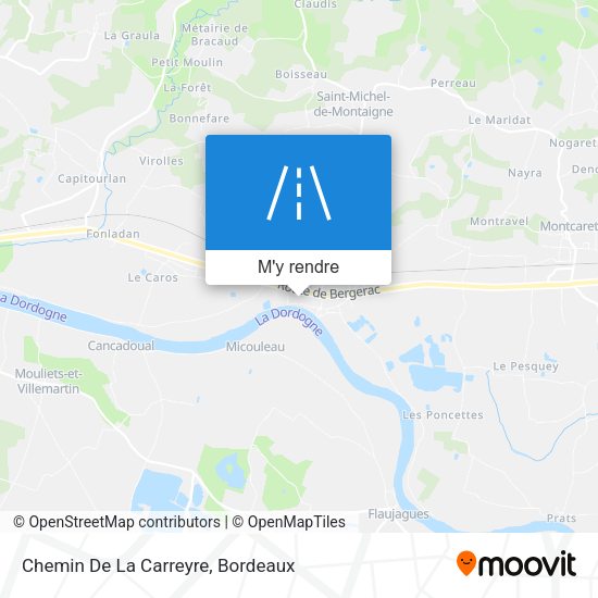 Chemin De La Carreyre plan