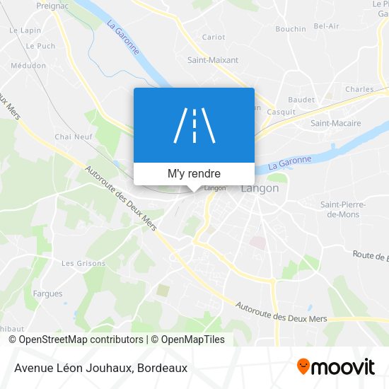 Avenue Léon Jouhaux plan