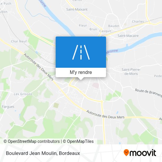 Boulevard Jean Moulin plan
