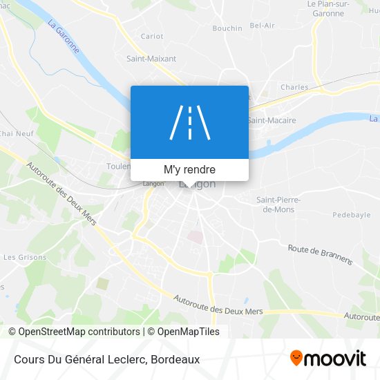 Cours Du Général Leclerc plan