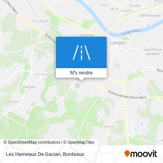 Les Hameaux De Gacian plan