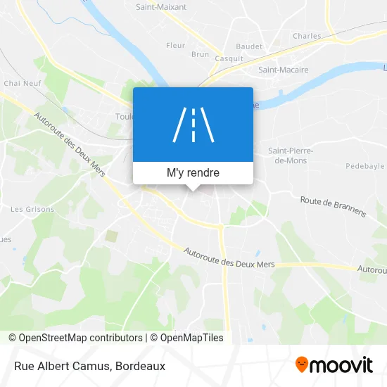 Rue Albert Camus plan