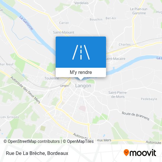 Rue De La Brêche plan