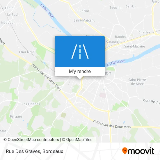 Rue Des Graves plan