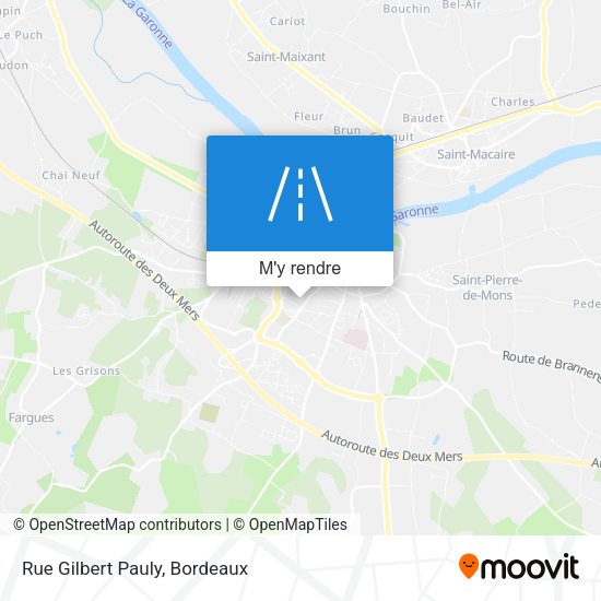 Rue Gilbert Pauly plan