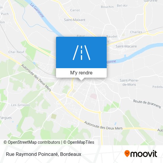 Rue Raymond Poincaré plan