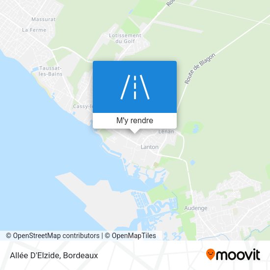 Allée D'Elzide plan