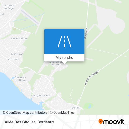 Allée Des Girolles plan