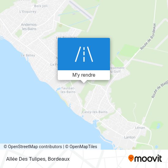 Allée Des Tulipes plan