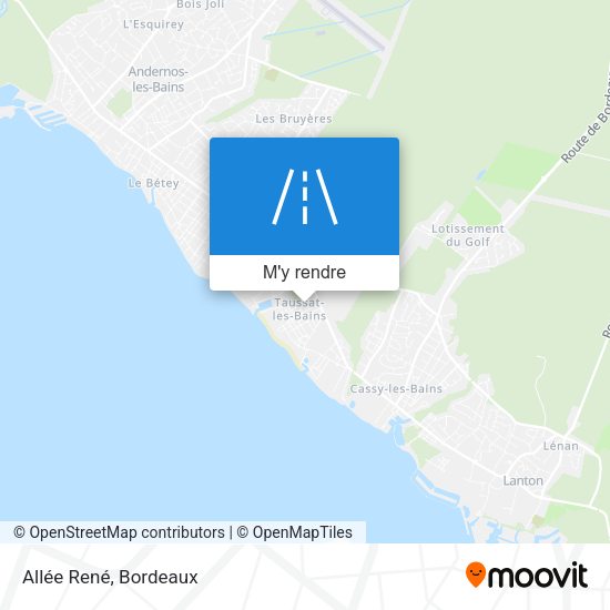 Allée René plan