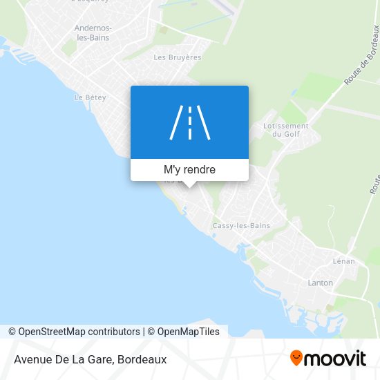 Avenue De La Gare plan