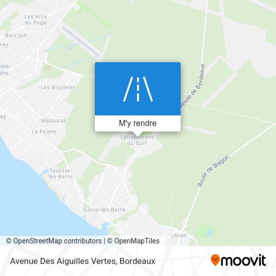 Avenue Des Aiguilles Vertes plan