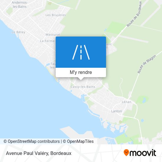 Avenue Paul Valéry plan