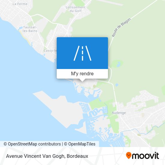 Avenue Vincent Van Gogh plan