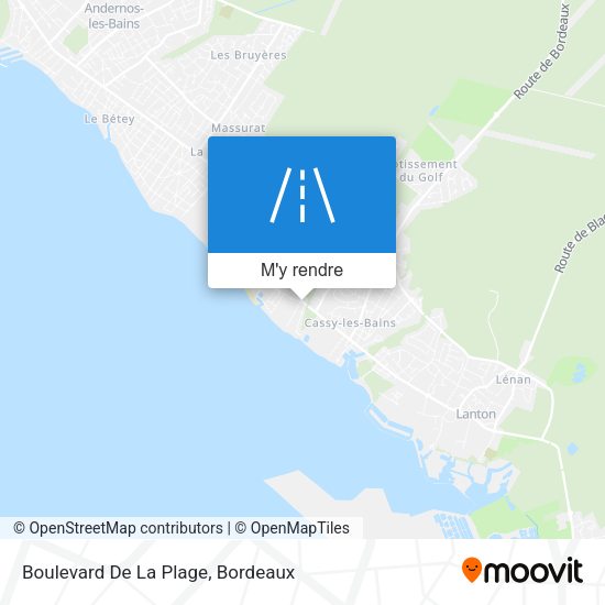 Boulevard De La Plage plan