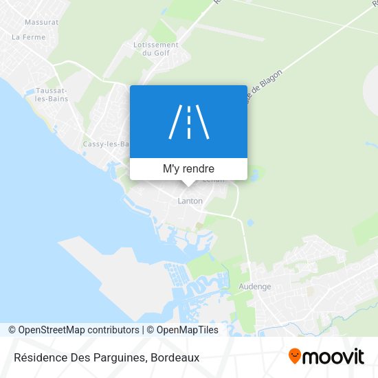 Résidence Des Parguines plan