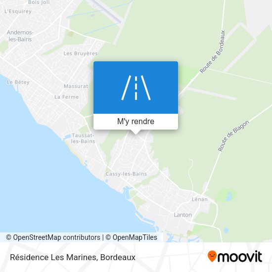 Résidence Les Marines plan