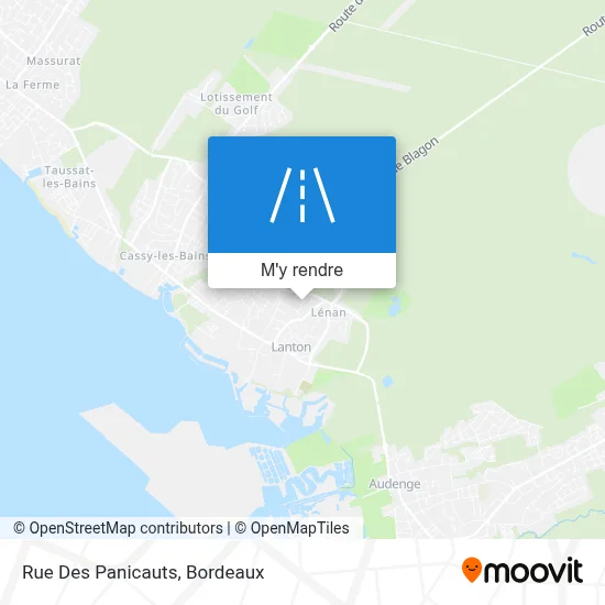 Rue Des Panicauts plan