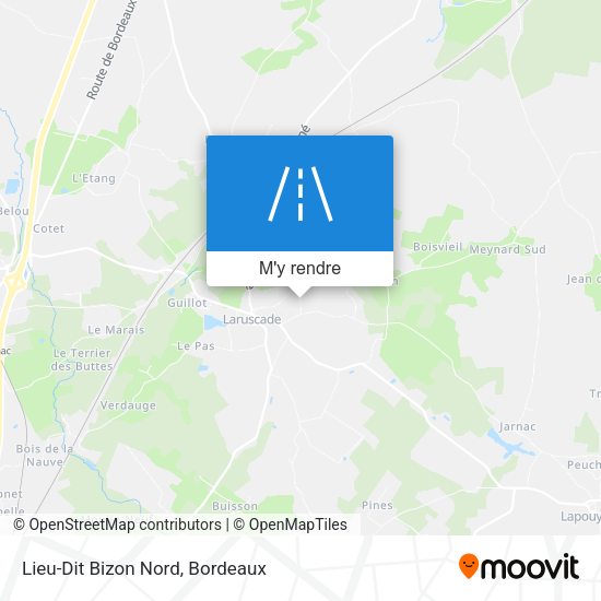 Lieu-Dit Bizon Nord plan