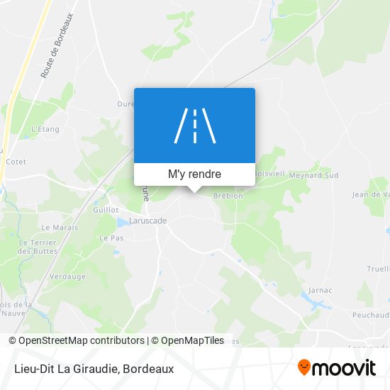 Lieu-Dit La Giraudie plan