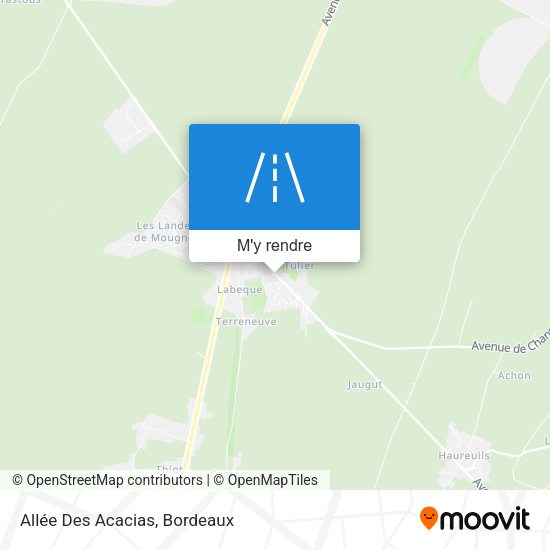 Allée Des Acacias plan