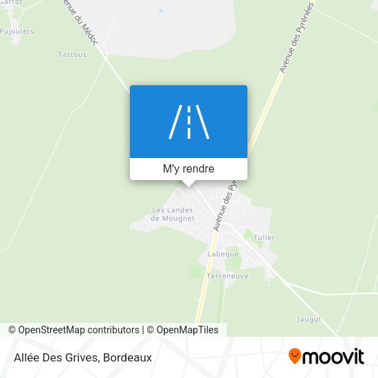 Allée Des Grives plan