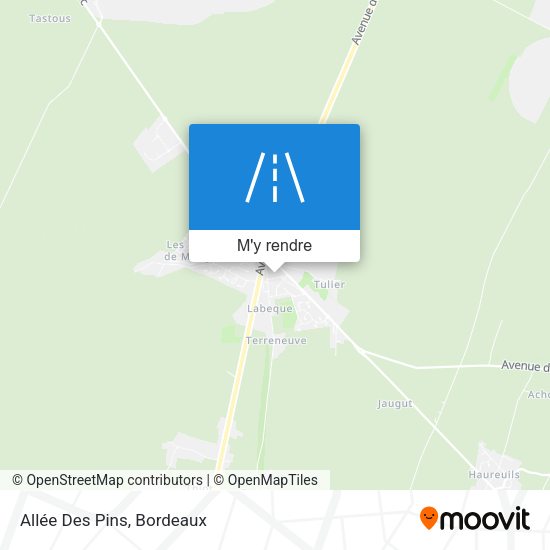 Allée Des Pins plan