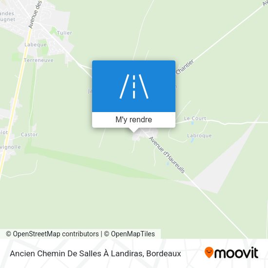 Ancien Chemin De Salles À Landiras plan
