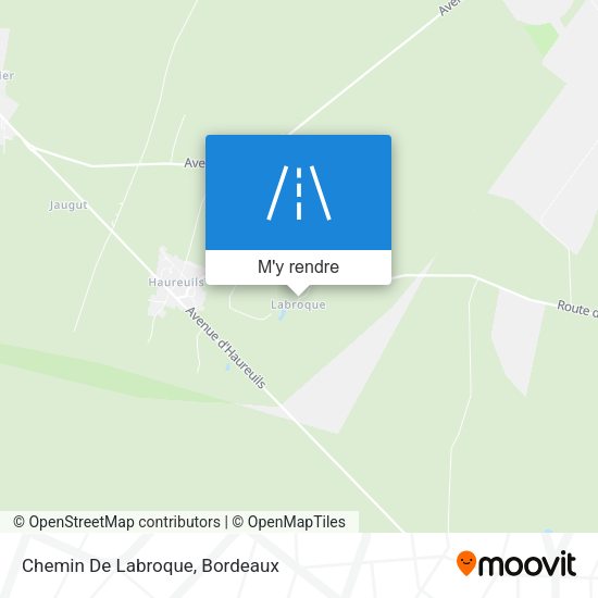 Chemin De Labroque plan