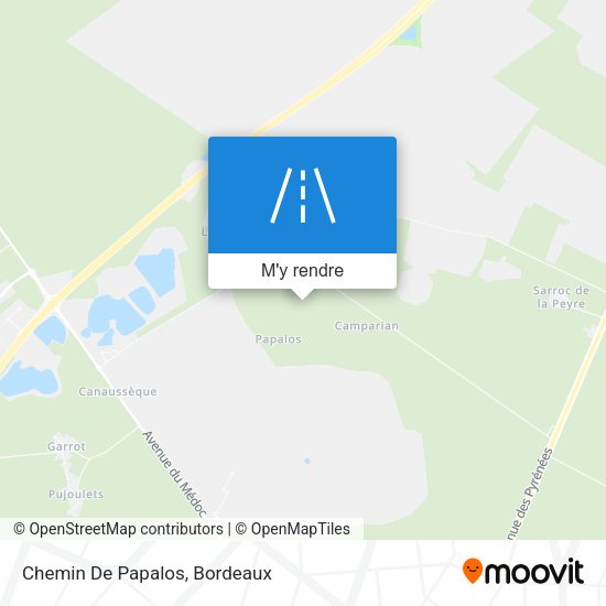 Chemin De Papalos plan