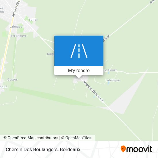 Chemin Des Boulangers plan