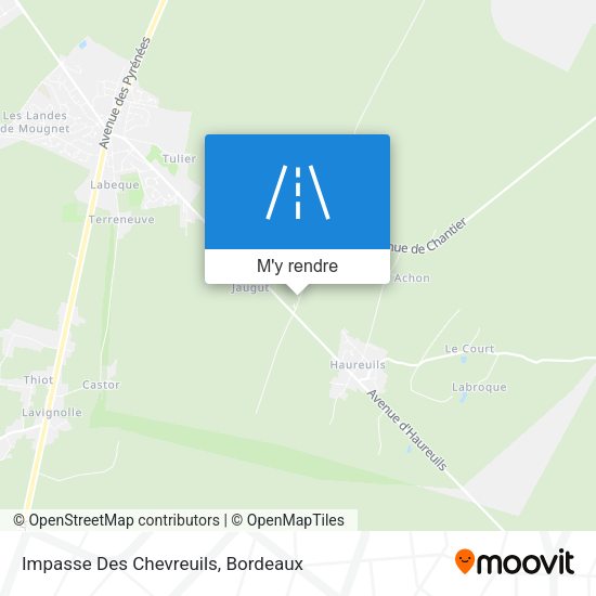 Impasse Des Chevreuils plan
