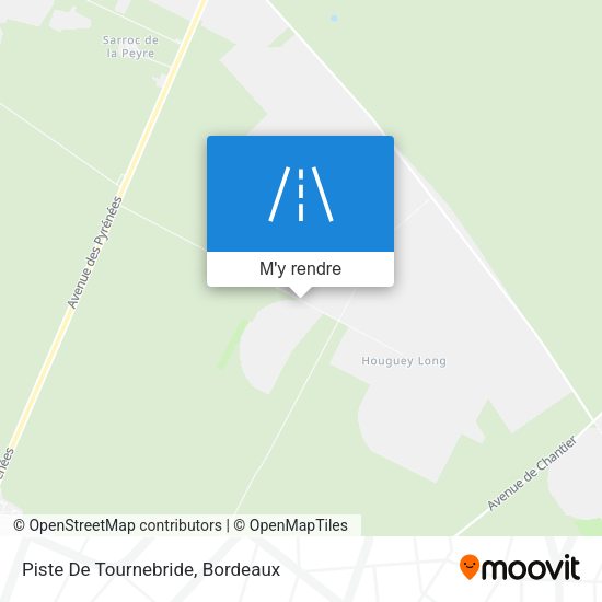 Piste De Tournebride plan