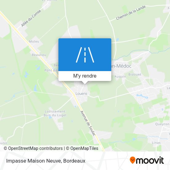 Impasse Maison Neuve plan