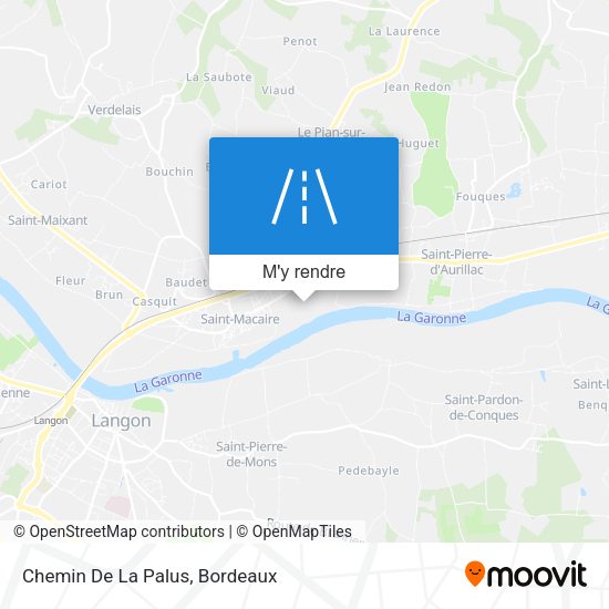 Chemin De La Palus plan